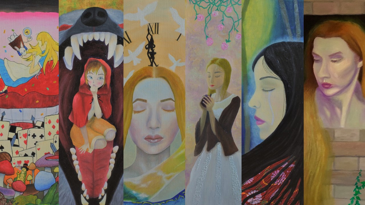 童話油絵シリーズ