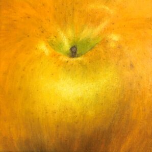 四角い青りんご