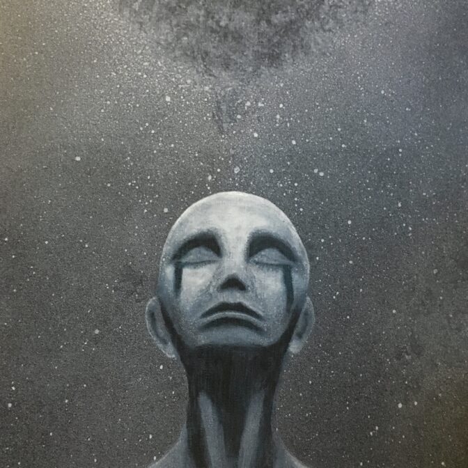 油絵　Oil painting　DUO