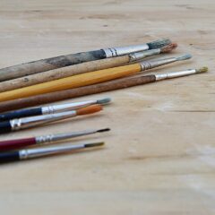 【油絵初心者】 筆の種類と使い方