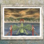 Lapse　油絵　Oil painting　