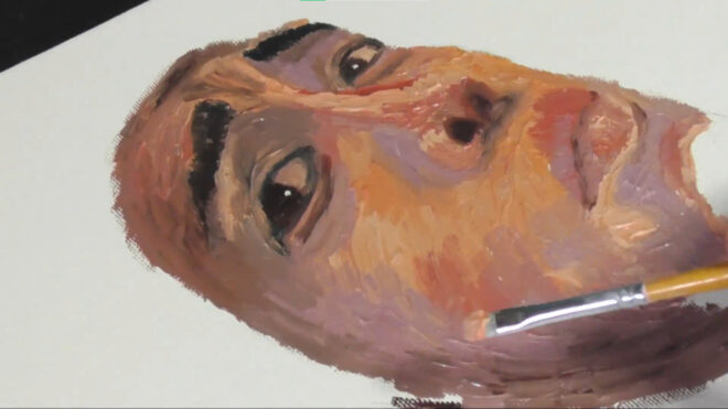 油絵 人物画 初心者 独学