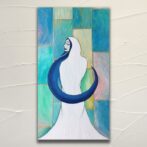 油絵　死神 お守り　髪　守り神