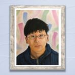 油絵　肖像画　人物画　Portrait　