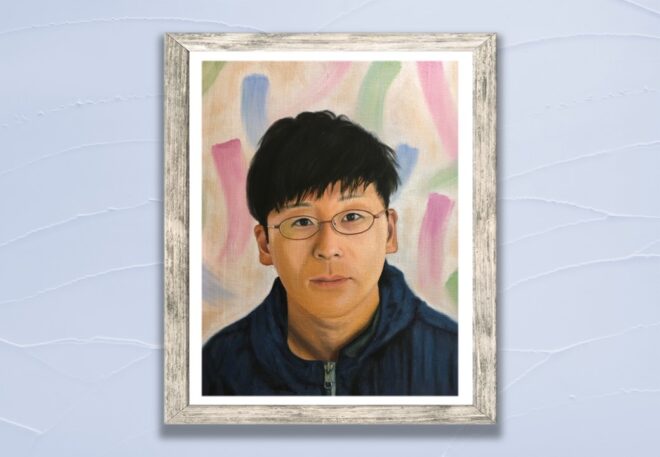 油絵　肖像画　人物画　Portrait　