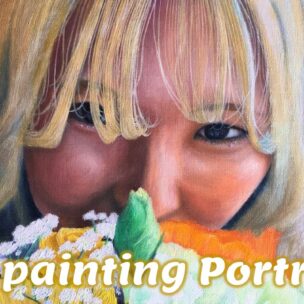 人物の肖像画を飾る